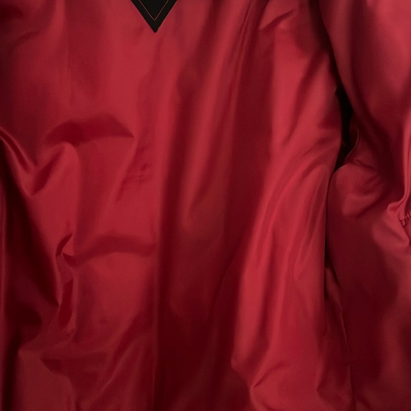 Tommy Hilfiger Down Short  Red Puffer Jacket - Picture 7 of 8